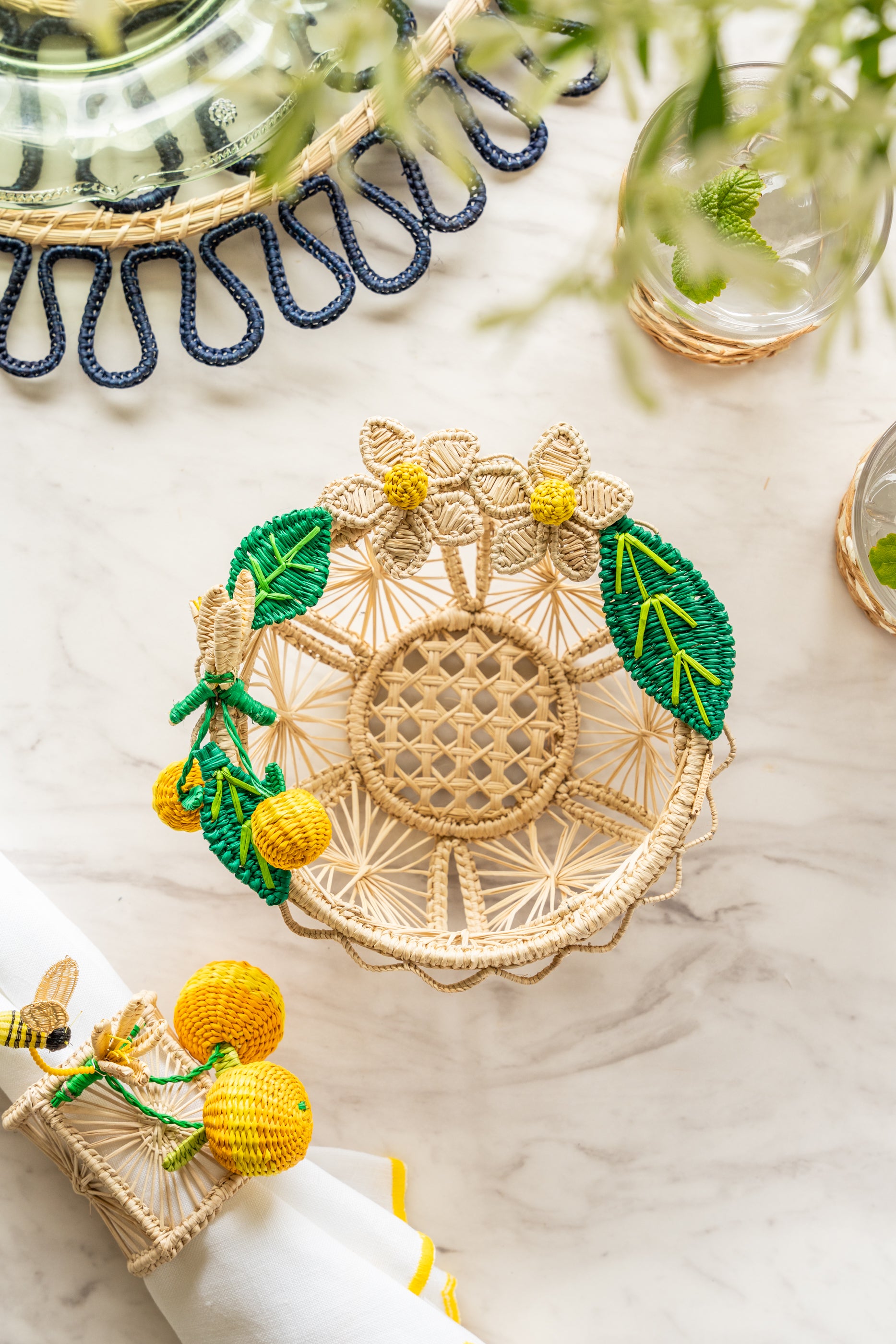 MERCEDES SALAZAR -Orange Garden- バスケットS – Blooming Home