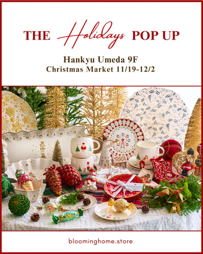 【　11/19-12/2 梅田阪急 ”Holidays” Pop Up クリスマスマーケット出店のお知らせ　】