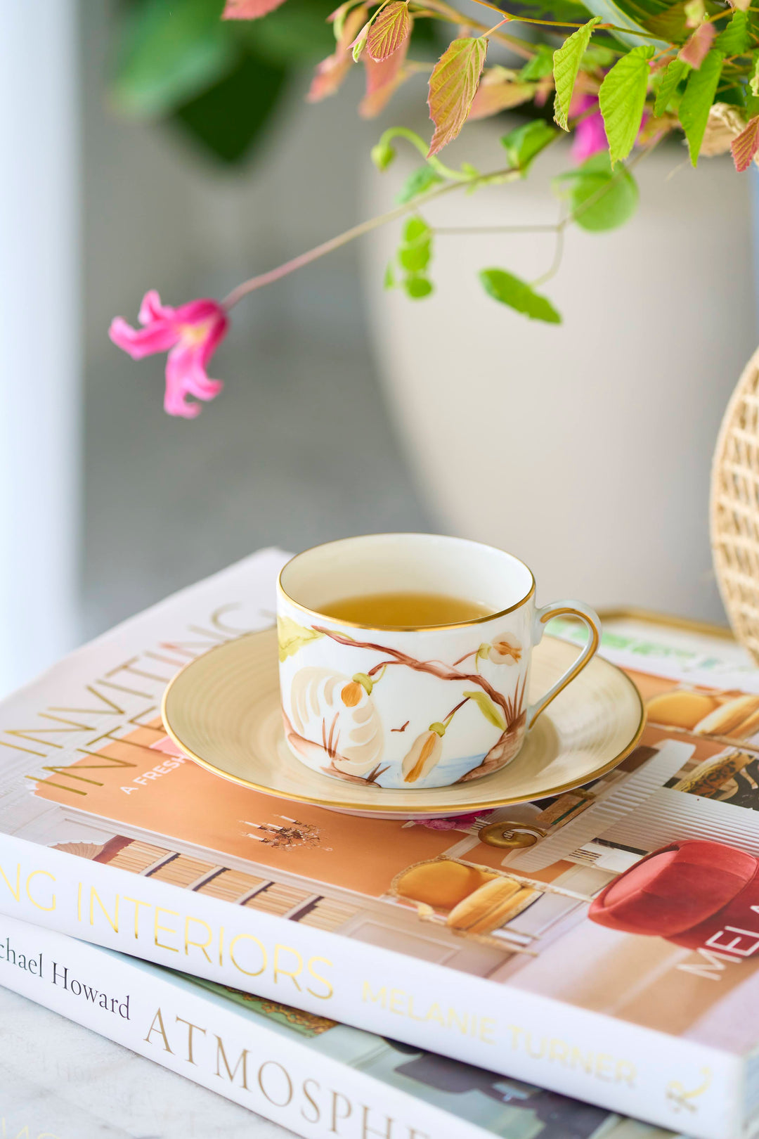 マリーダージュ ローズプレート MarieDaageリモージュ デザート