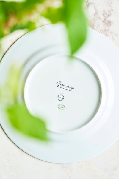【 Order Only 】Marie Daage BOTANIQUE 21cmプレート”Curve”