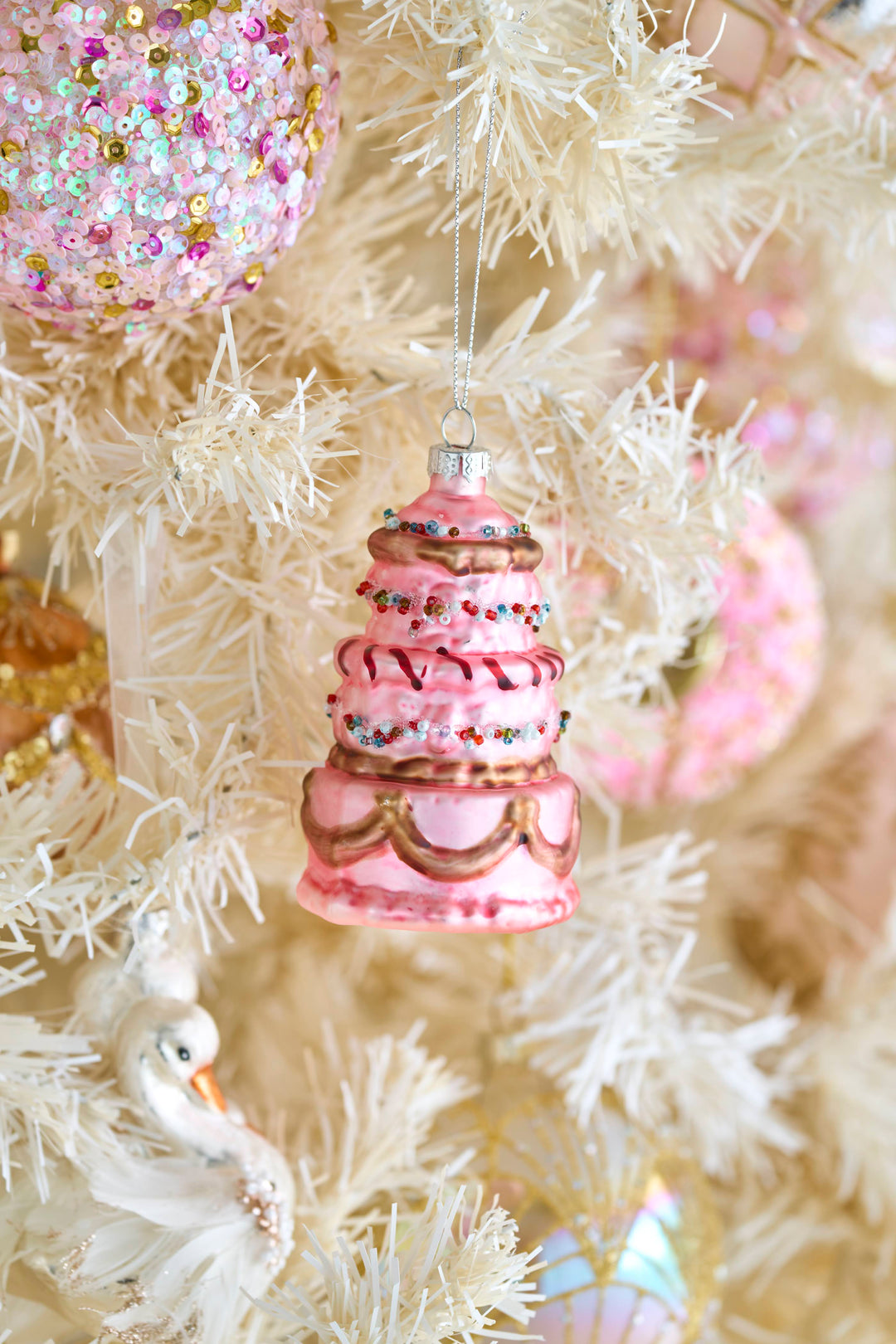 ■HOT！最も美しいクリスマスの飾り■SDJ85　ディアムツリーピンクコットンボールパッケージ 1.5米　クリスマスオーナメント 最人気！ Preime クリスマス オーナメント 66個セット 装飾 飾り ツリーを豪華に