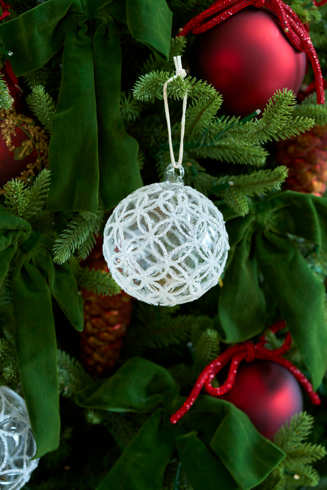 Christmas オーナメント ホワイト・クリア系 – Blooming Home