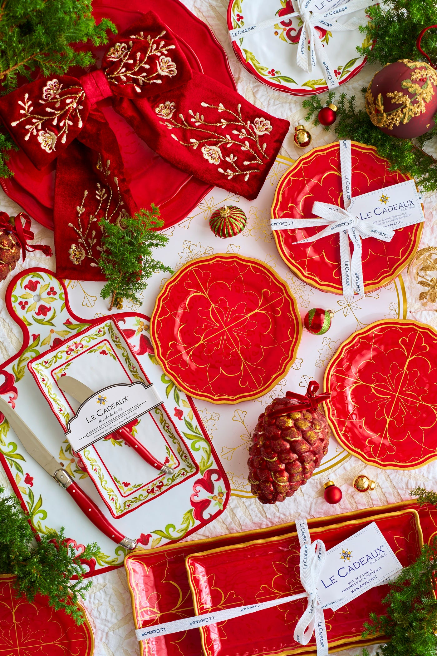 Le Cadeaux　BELLINI　リバーシブルペーパープレイスマット