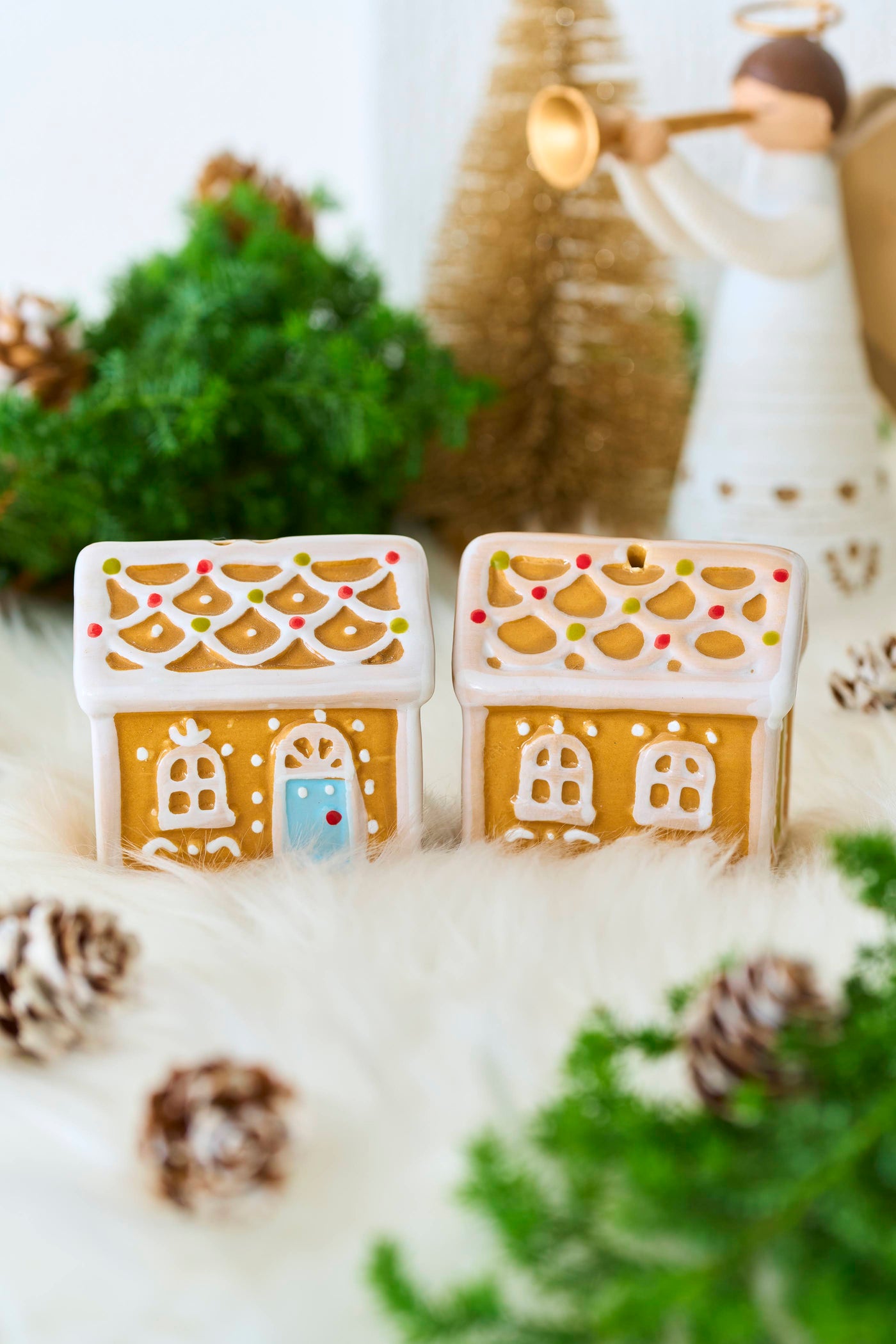 Bloomingville　ジンジャーブレッドハウス　ソルト＆ペッパーセット