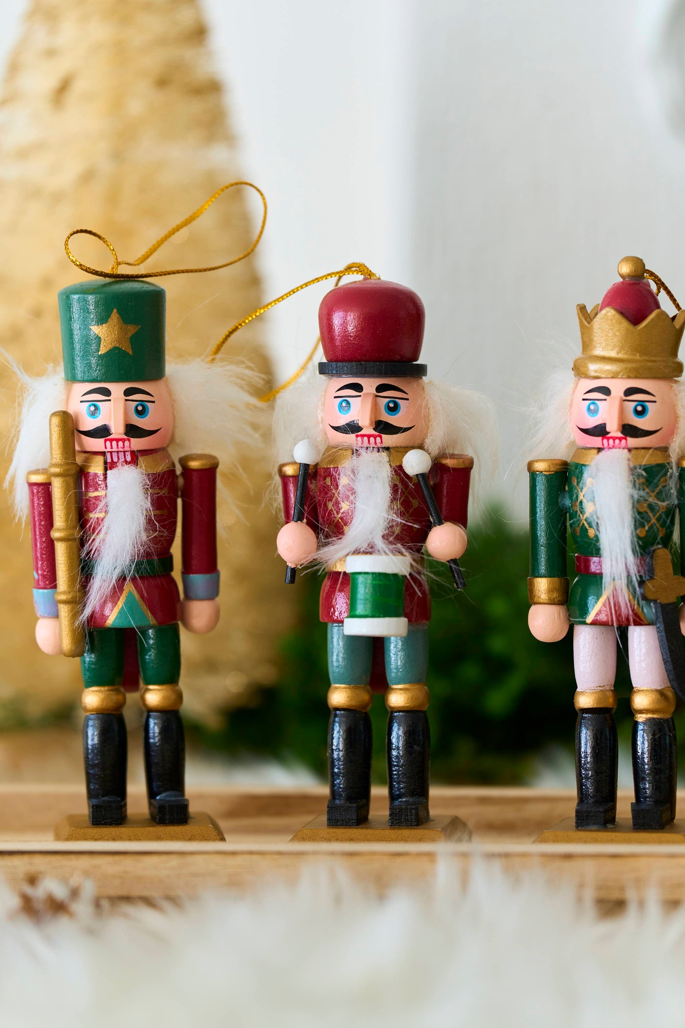 Bloomingville ナッツクラッカー フィギュア６点セット レッド