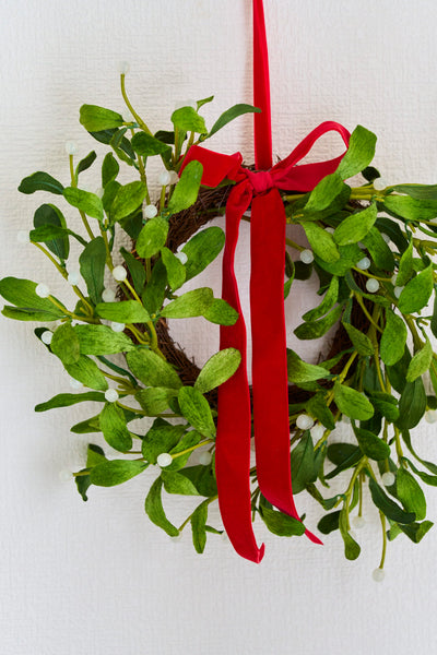 SHISHI　ヤドリギリース　３２cm