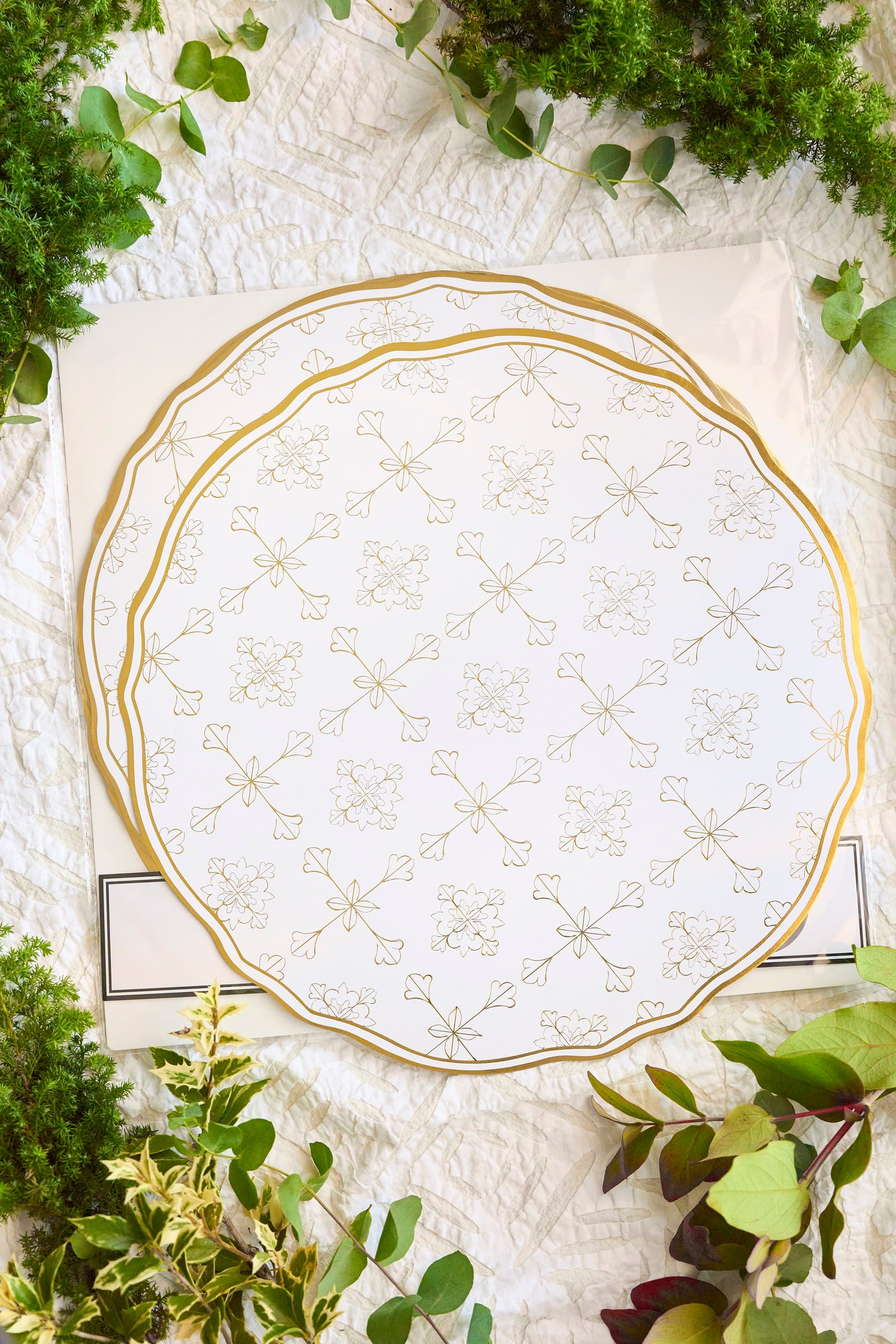 Le Cadeaux　BELLINI　リバーシブルペーパープレイスマット