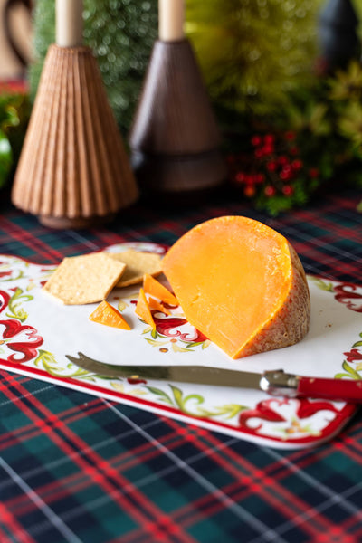 【  Le Cadeaux  メラミン クリスマス チーズボード＆ナイフセット　】